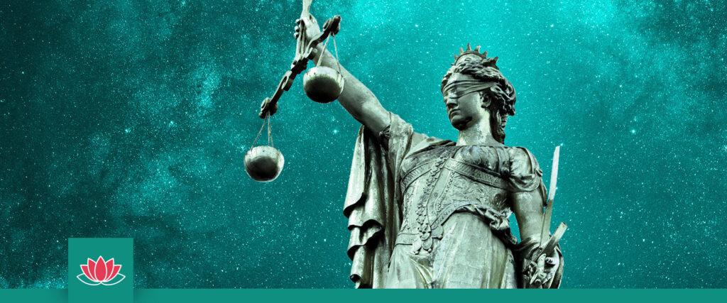 Una justicia en color turquesa